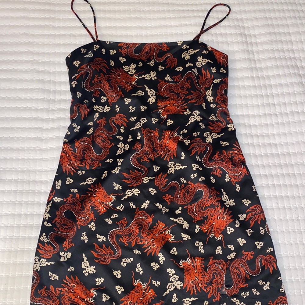 Zara Printed Mini Dress - Small